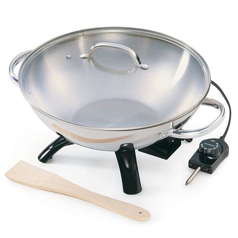 carbon steel electric box electric wok|electric wok heater.